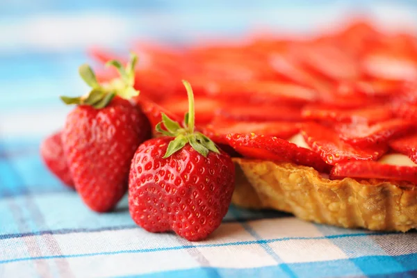 Tarte aux fraises — Photo