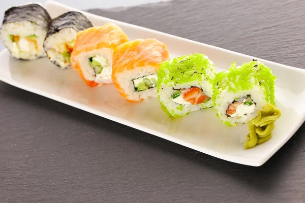 Rotoli di sushi — Foto Stock