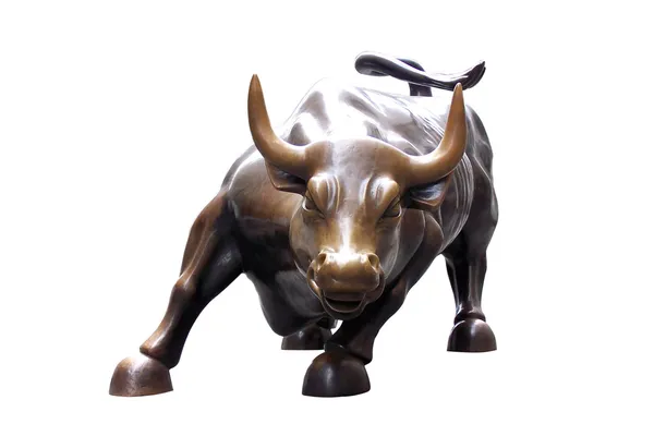Estatua de un toro — Foto de Stock