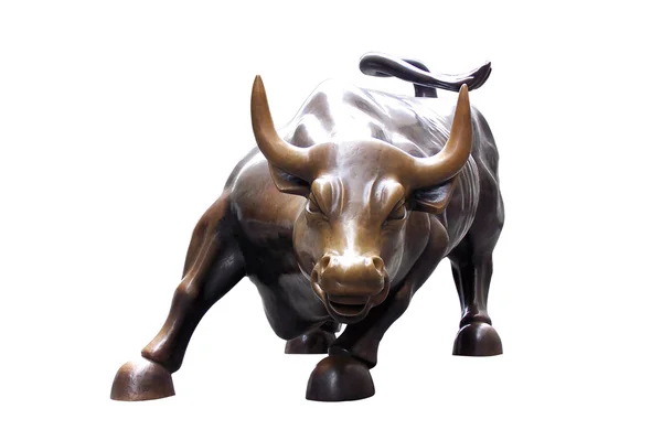 Estátua de um touro — Fotografia de Stock