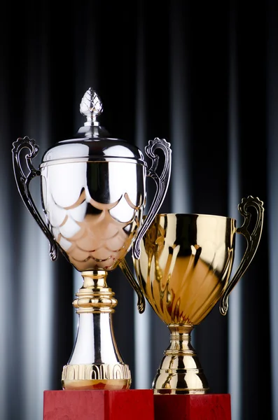 Prize cup against the background — Stock Photo, Image