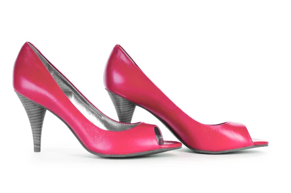 时尚理念的红女舞鞋 — 图库照片
