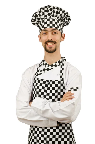 Cocinero masculino en el delantal —  Fotos de Stock