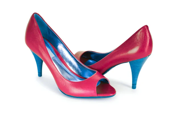 时尚理念的红女舞鞋 — 图库照片