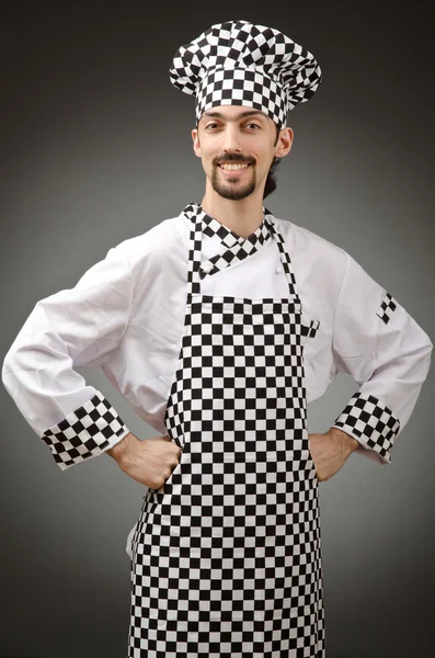 Cuoco maschio nel grembiule — Foto Stock
