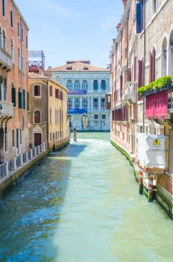 City views of venice in Italy clipart