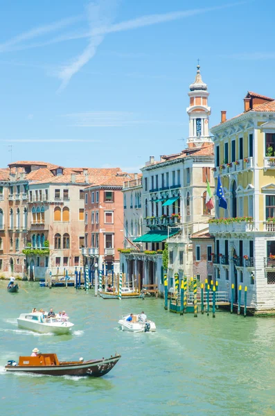 Výhled na město z Benátek v Itálii — Stock fotografie