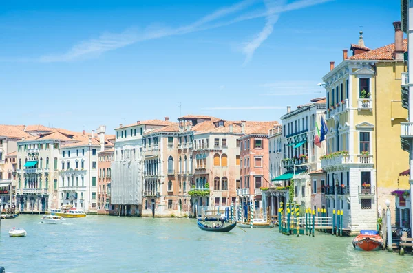 Вид на місто з Венеції в Італії — стокове фото