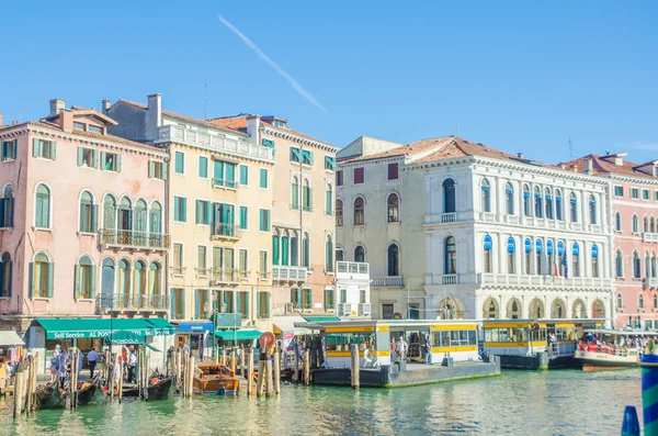 Widok na miasto z Wenecji we Włoszech — Zdjęcie stockowe