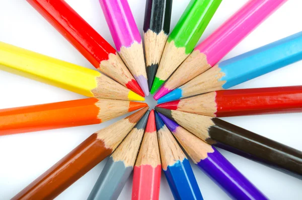 創造性の概念で色鉛筆 — ストック写真