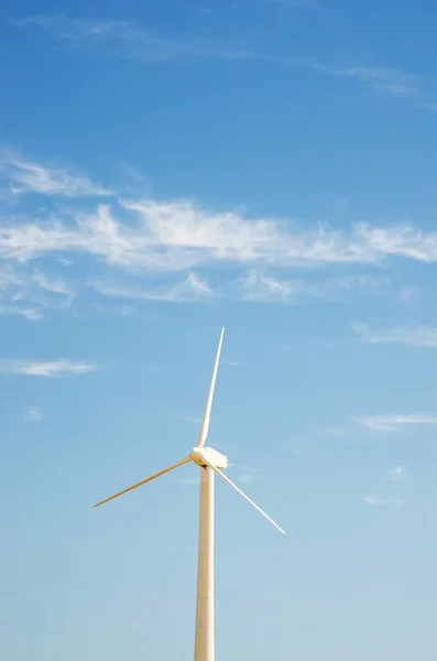 Wind mill on the bright summer day — Stock Photo, Image