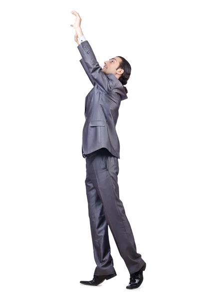 Uomo d'affari in posa per foto concettuale — Foto Stock