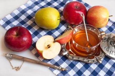 rosh hashana için Apple ile bal