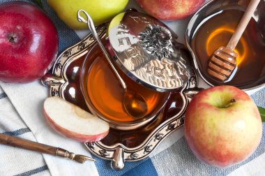 rosh hashana için Apple ile bal