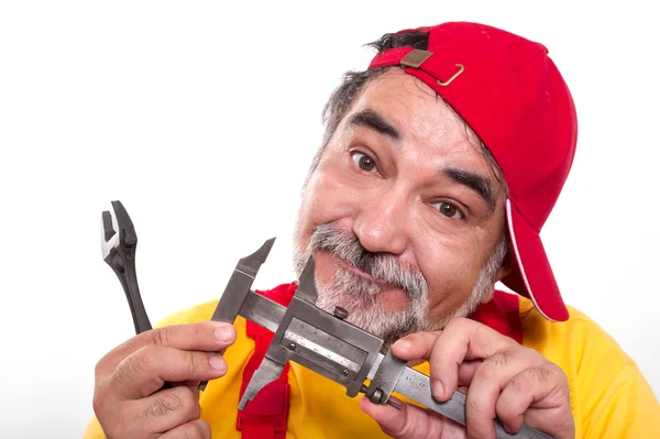 Portrait of handyman — Stock Photo, Image
