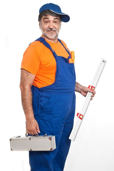 Porträt eines Heimwerkers — Stockfoto