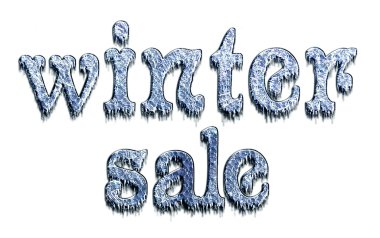 Winter sale clipart