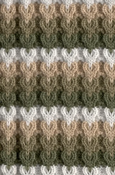 Knitting pattern — Stock Photo, Image