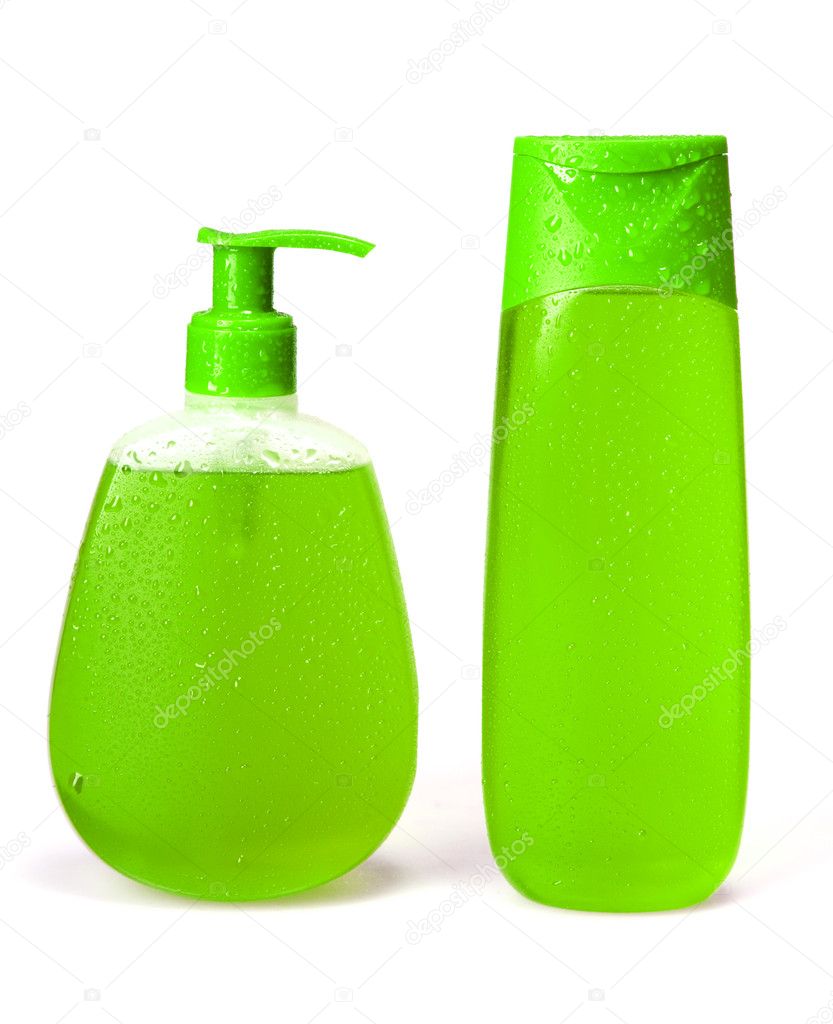 Liquid soap, gel, shampoo