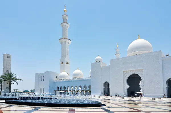 Abu Dabi Şeyh Zayed Beyaz Cami — Stok fotoğraf