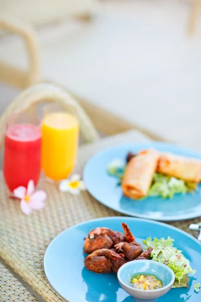 Delicioso almuerzo asiático — Foto de Stock
