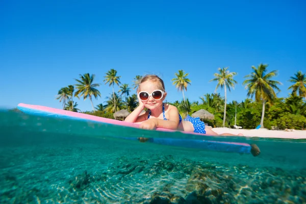 Little girl on vacation Royalty Free Stock Photos
