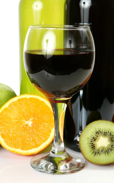 ワインと果物 — ストック写真