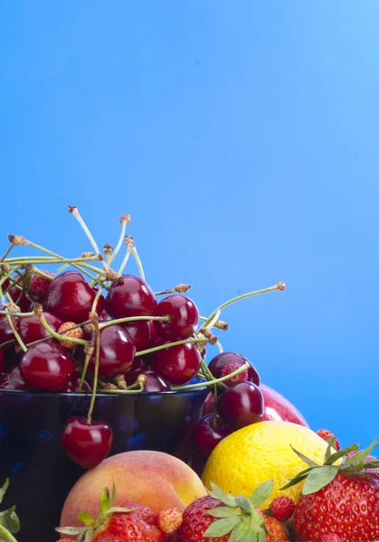 Fruit on plate — Stock Photo, Image
