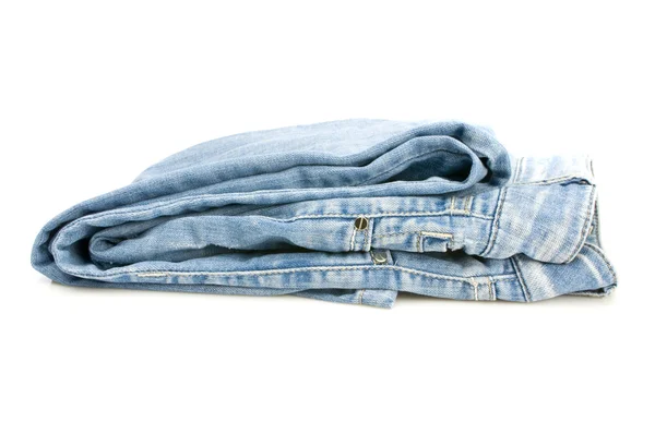 Stapel van jeans — Stockfoto