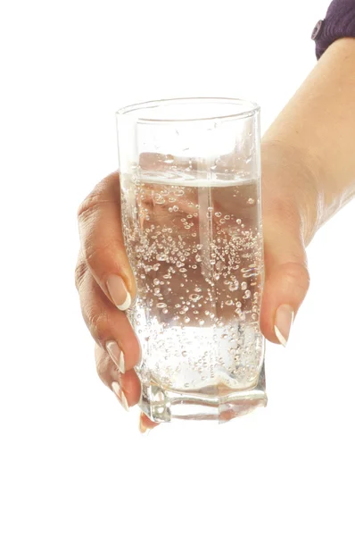 पानी के साथ ग्लास — स्टॉक फ़ोटो, इमेज