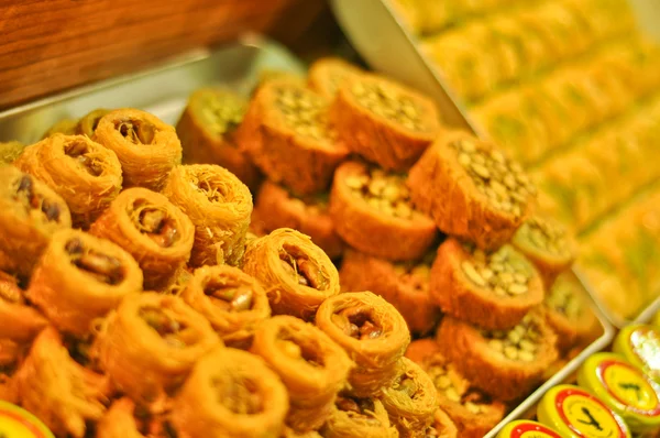 Traditional Turkish sweets — Stock Photo, Image