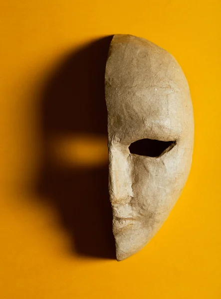 Máscara de papel — Fotografia de Stock