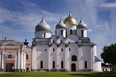 St. Sophia Cathedral. Kremlin Detinets. Novgorod. Russia clipart