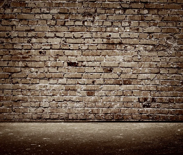 Tuğla Duvarı — Stok fotoğraf