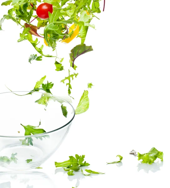 Salada voadora — Fotografia de Stock