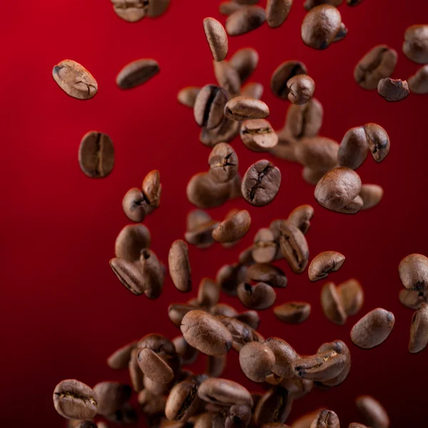 Fliegender Kaffee — Stockfoto