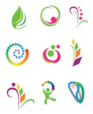 Set of vector design elements clipart