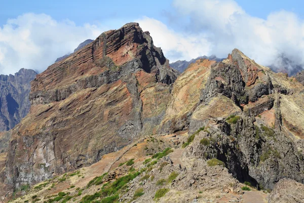El pico más alto de la isla de Madeira - Pico Ruyvu — Foto de Stock