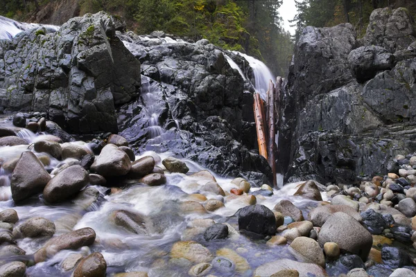 Vodopády na ostrov vancouver — Stock fotografie