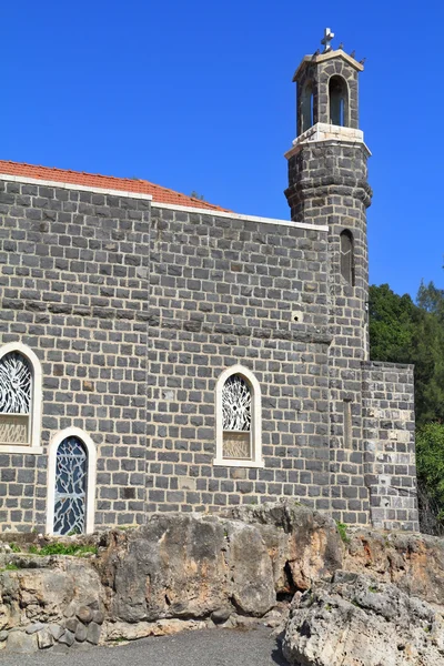 โบสถ์แห่งพระมหากษัตริย์ - Tabgha — ภาพถ่ายสต็อก