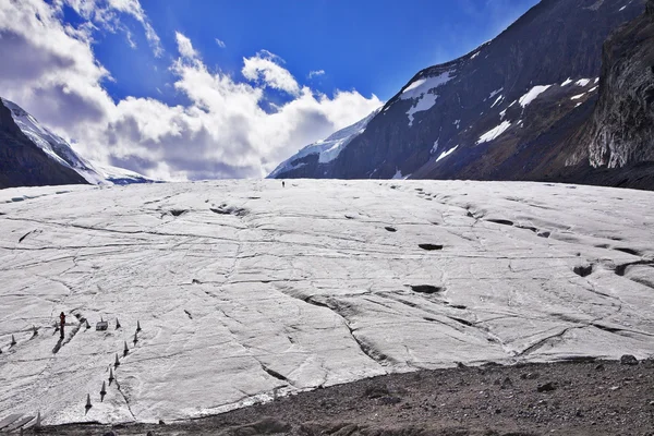 Enorme majestueuze gletsjer — Stockfoto