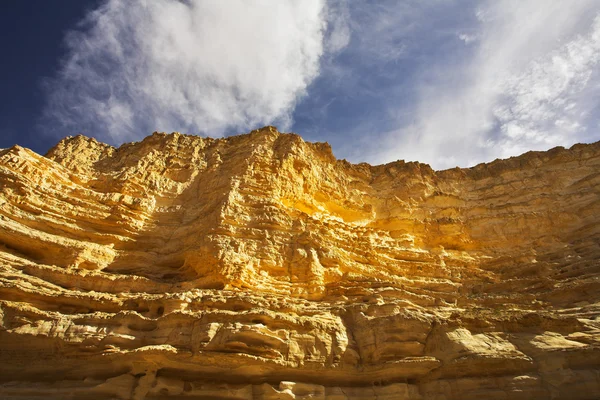The walls of a canyon from sandstone — Stock Photo, Image