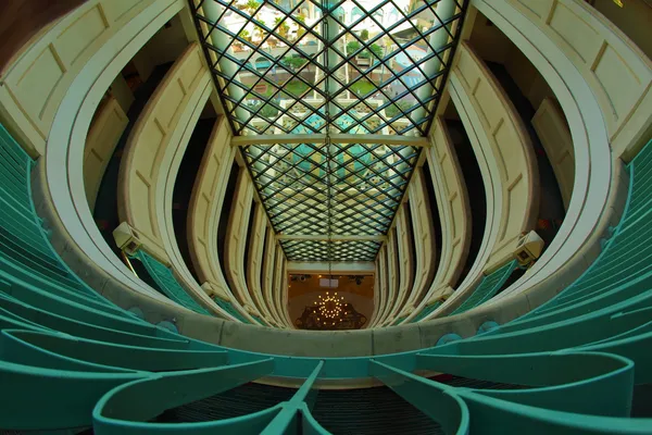 Interior original do magnífico hotel — Fotografia de Stock