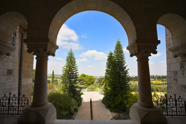 Well-known monastery of Latroun in Israel — Stock Photo, Image