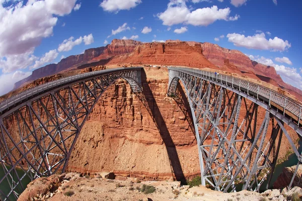 A famosa ponte Navajo dupla — Fotografia de Stock