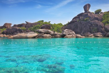 Exotic Similan Islands clipart