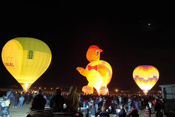 Three huge balloons