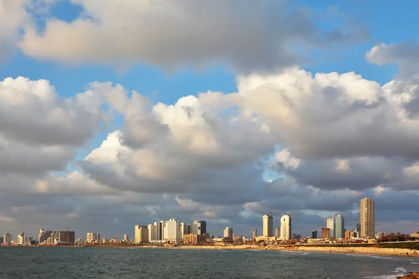 Tel Aviv'de quay muhteşem otelleri — Stok fotoğraf