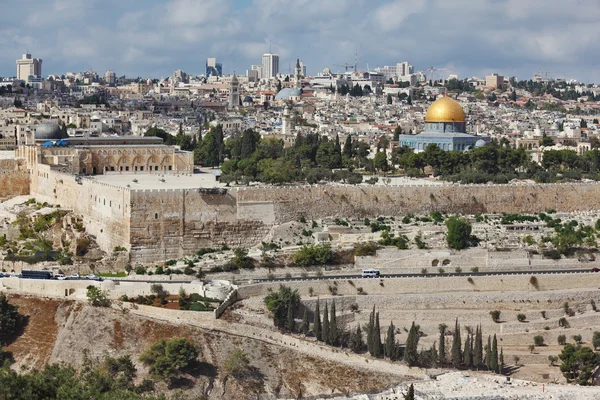 Panorama maestoso di Gerusalemme . — Foto Stock