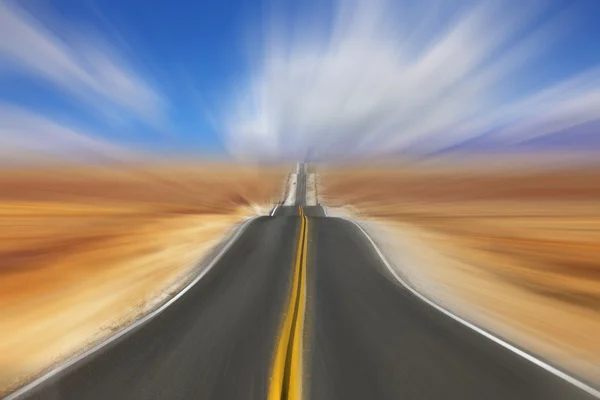 高速のミラージュ — ストック写真